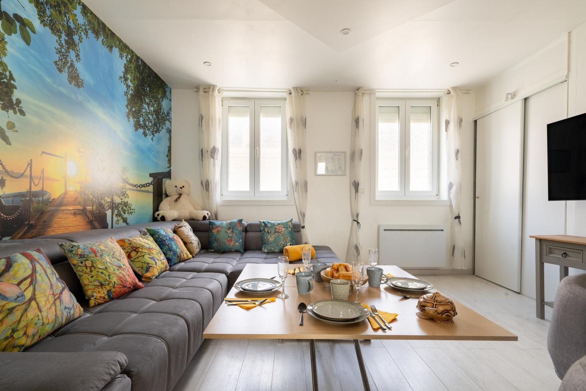 Casa Inca Calais - Duplex Soleil Latino - Parking Free, Station Apartman Kültér fotó