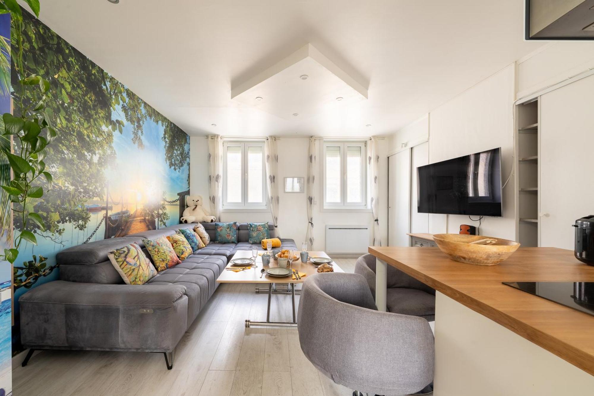 Casa Inca Calais - Duplex Soleil Latino - Parking Free, Station Apartman Kültér fotó